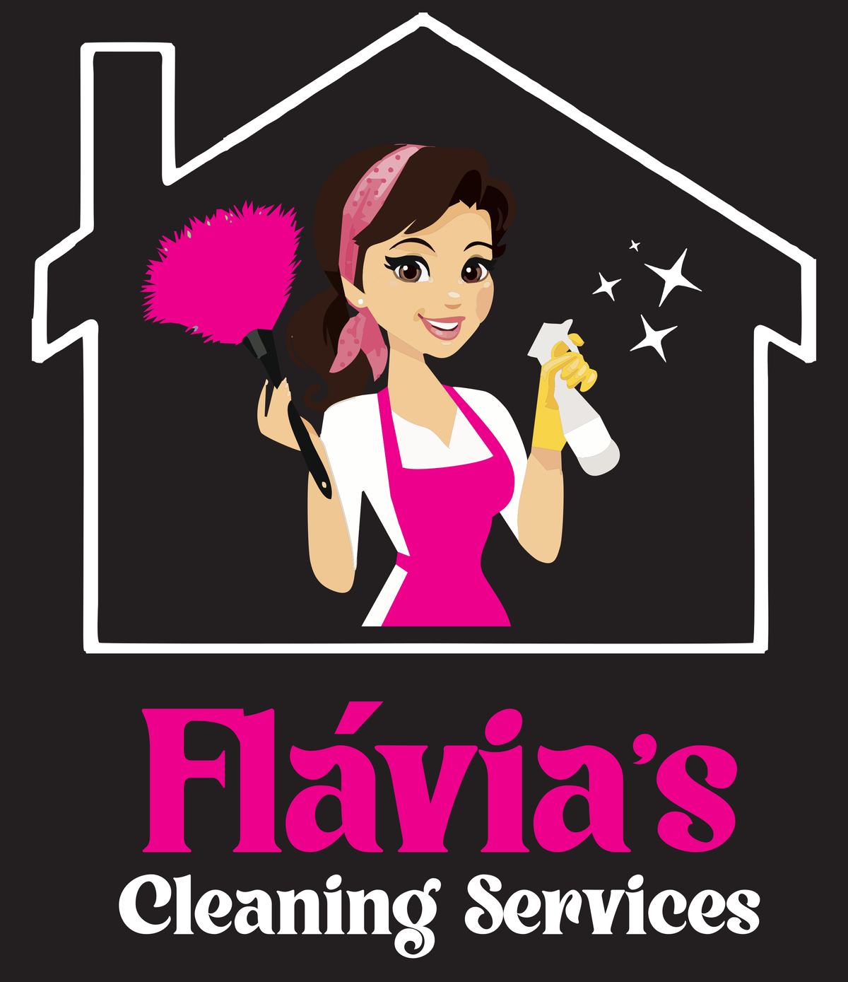 Flavia's Cleaning Services logo